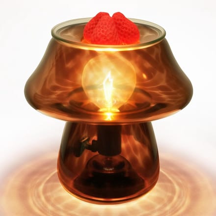 Elektrische Wax Warmer - Aroma Lamp - Geur Verspreiden - 3-in-1 Functionaliteit - Amber
