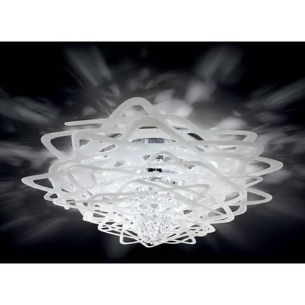 Slamp Aurora plafondlamp groot, wit