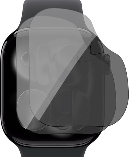 Privacy Screenprotector geschikt voor Apple Watch Series 11 / 10 42mm - 2x FlexGuard Screen Protector