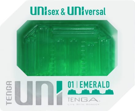 Tenga Uni Emerald Masturbator Sleeve Voor Intense Stimulatie