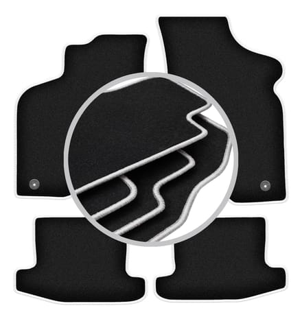 CARLUX-SILVER automatten voor: Seat Arosa hatchback (1997-2005)