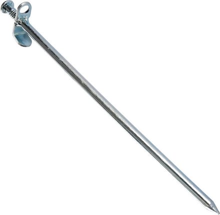 Grondpennen / tentharingen voor harde ondergrond - metaal - met open oog - 30 cm - Rotspenpen - Spijkerharingen
