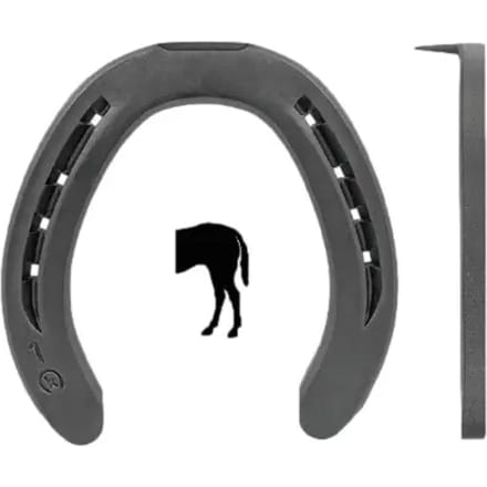 Fer à cheval achter met 1 pinçon Kerckhaert ST