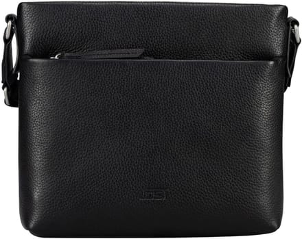 JOST Leren schoudertas Vika Shoulder Bag Black zwart