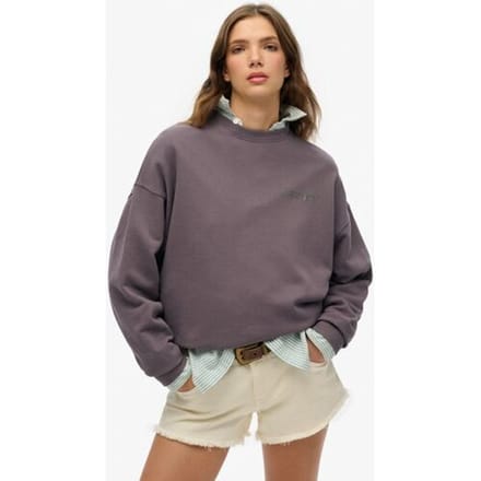 Damesoversized sweatshirt Superdry Old School Tattoo