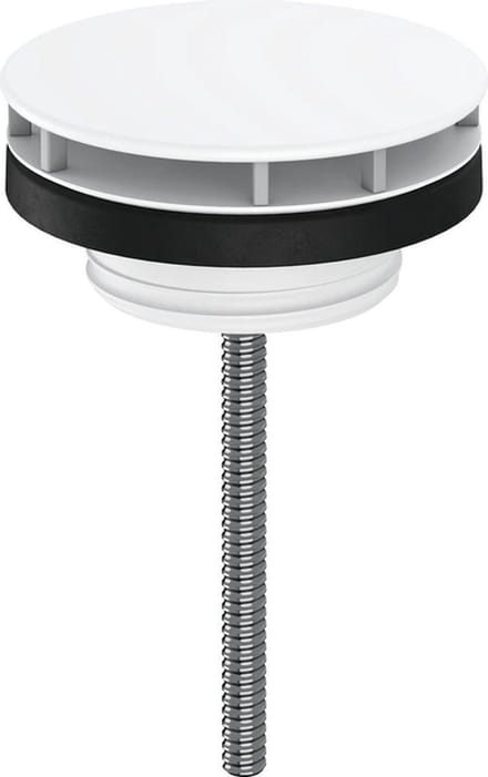 Hansgrohe Universeel Afvoerplug - voor wastafel/bidet - mat wit