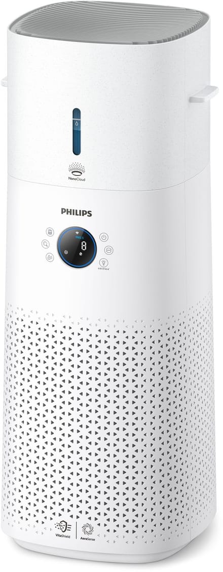 Philips AC3737/10 3000 Series Luchtreiniger en -bevochtiger 131 m² Wit