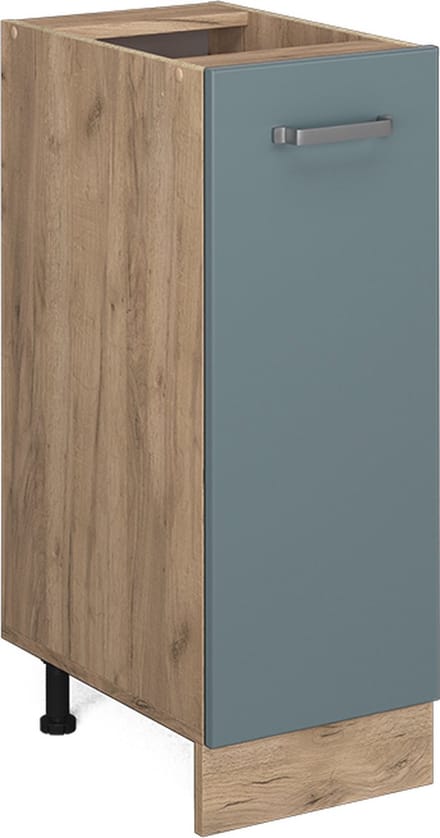 Vicco R-Line Apotheekkast – 30 cm, WB Eik Blauw-grijs