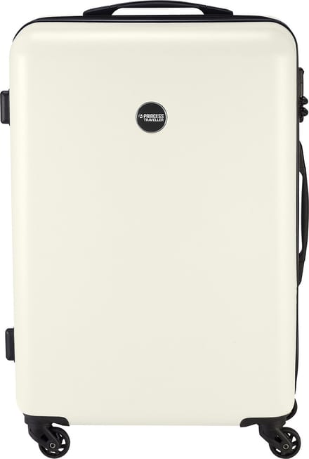 Princess Traveller PT-01 - Reiskoffer - Pearl White - 67x44x26 cm - 65 L Koffer