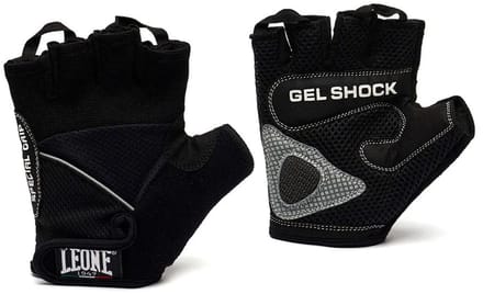 Leone1947 Bodybuilding Trainingshandschoenen Zwart XS