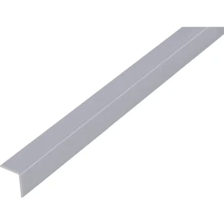 Alberts Hoekprofiel - Pvc Grijs - 15x15x1mm 1m