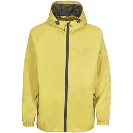 Trespass Volwassenen Unisex Qikpac Packaway Waterdicht Jasje (Geel)