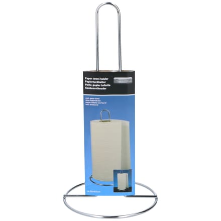 Keukenrolhouder 28 cm RVS
