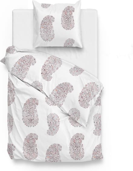 ZoHome Yael Dekbedovertrek - Eenpersoons - 140x200/220 cm - Pink