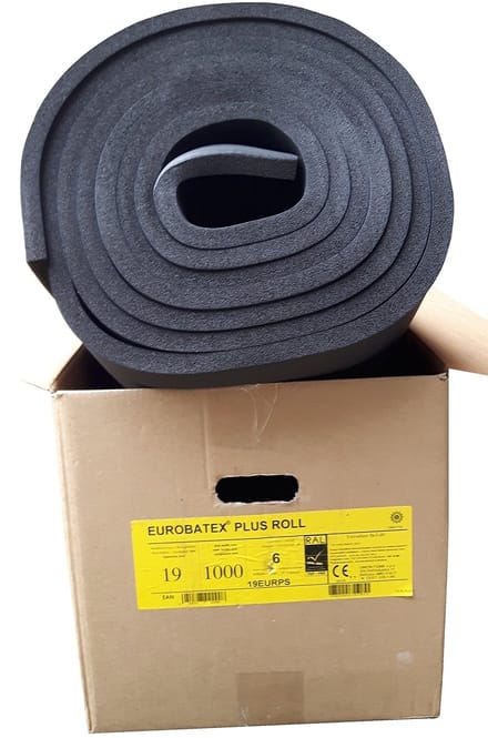 Dailygoods - EUROBATEX Plus Roll 19mm Niet-Zelfklevend voor Isolatie - 6m²