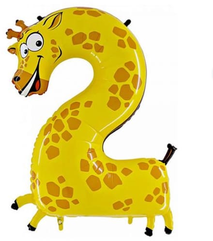 ‘2’ Giraffe - 100 Centimeter