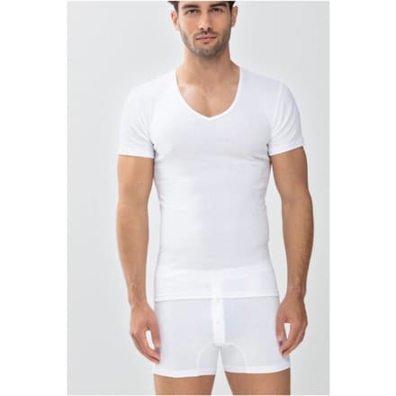 Mey V-neck T-shirts Wit 49007