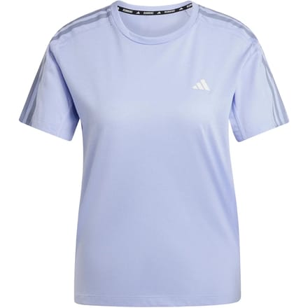 Dames-T-shirt adidas Own the Run 3-Stripes