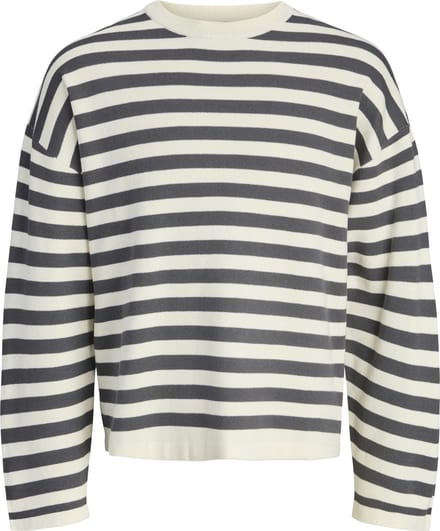 JACK&JONES - JORGRAMERCY KNIT STRIPE CREW NECK - Heren - Gebreide truien