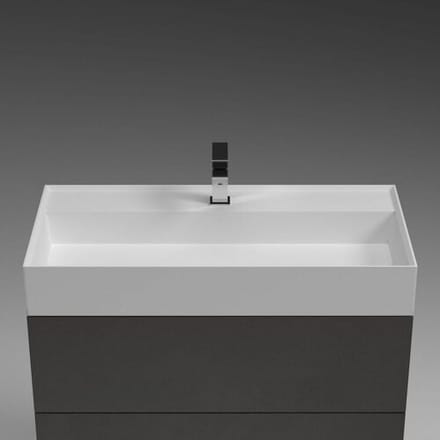 progettobagno Hitek washbasin 85 cm MBLVHK8545