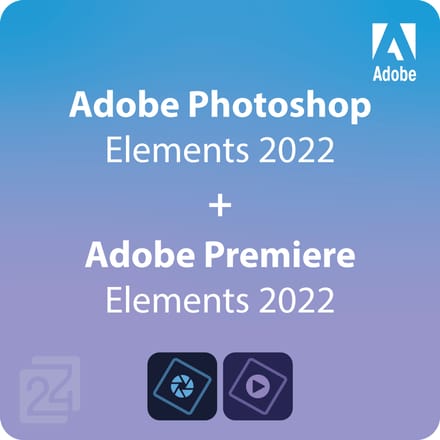Adobe Photoshop & Premiere Elements 2022 Windows Nieuwe Aankoop