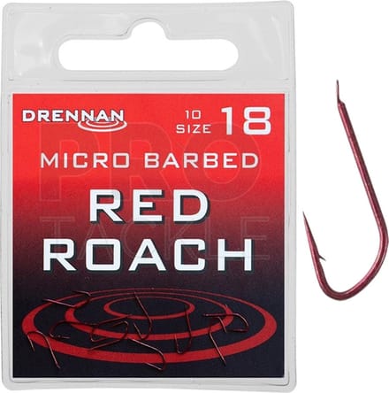 Drennan - Haken Red Roach Micro Barbed - Drennan