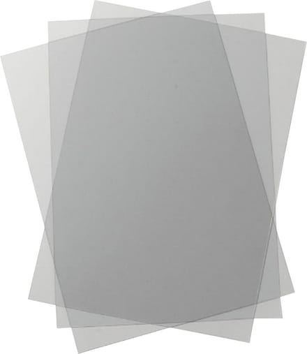 Voorblad GBC A4 PVC 200micron transparant 100 stuks
