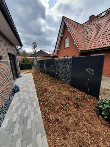 Gerofence Aluminium Alu Bubbles Schutting 100 x 0,5 x 180 cm Geroba