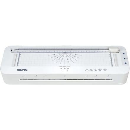 TRONIC Lamineerapparaat - warm en koud lamineren (Wit/grijs)