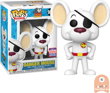 Funko Pop! Animation: Danger Mouse #984 (2021 Summer Convention)