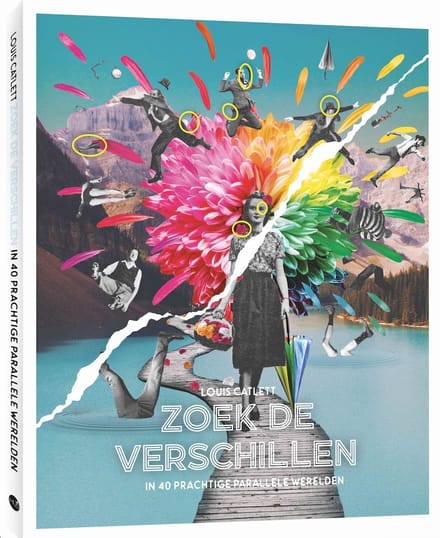 Zoek de verschillen - Creatieve, kleurijke en surrealistische werelden