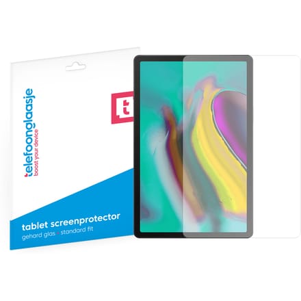Samsung Galaxy Tab S5e screenprotector gehard glas Case Friendly