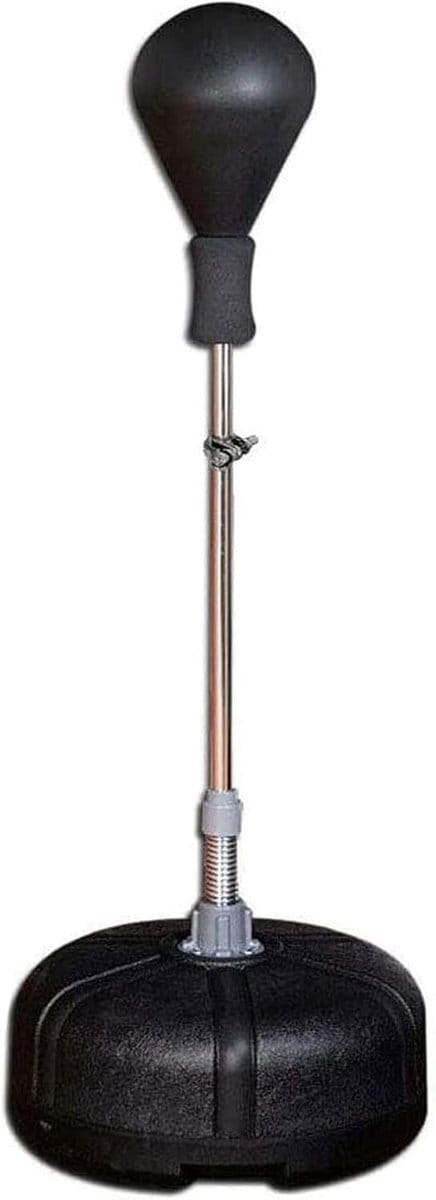 Zelfdragende Bokszak - Bokstrainer - Kracht Training - Verstelbare Hoogte - 110-160 cm - Zwart