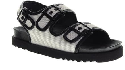 Scholl Juliette Sandaal Wit Zwart maat 40