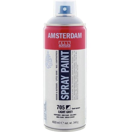 Bombe de peinture Amsterdam 400 ml gris clair grijs