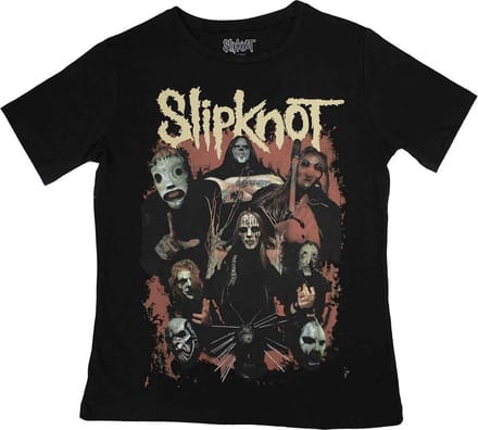 Slipknot - Come Play Dying Dames Tshirt - S - Zwart