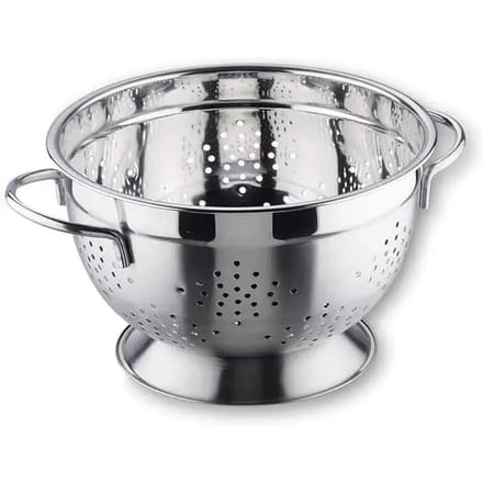 Roestvrij stalen vergiet Lacor Garinox 22 cm