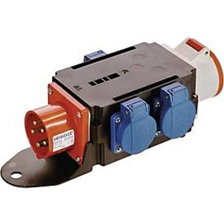 CEE adapter MIXO BRIGACH 1xCEE stekker 400V,16 A,5-polig IP44 AS-SCHWABE