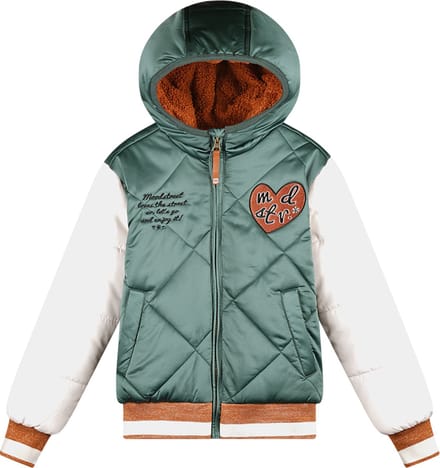 Moodstreet M407-5220 Meisjes Jas - Maat 116