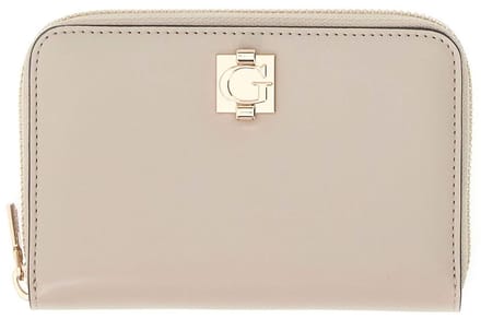 GUESS portemonnee Audrey SLG Zip Around Wallet Light Taupe beige