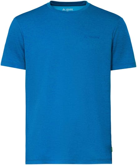 Vaude Essential T-shirt Met Korte Mouwen Blauw S Man