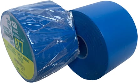 Advance AT7 PVC tape 50mm x 33m Blauw