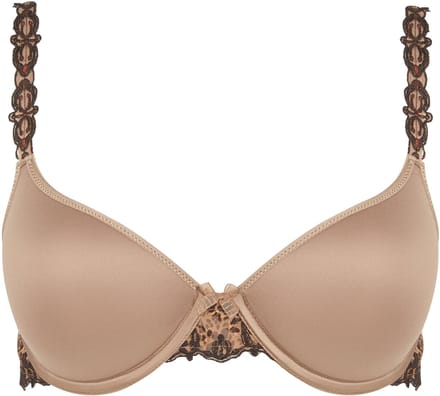 Chantelle - Champs Elysée Voorgevormde BH Feline Print - maat 75C - Bruin