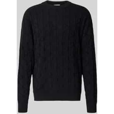 Gebreide pullover met ronde hals Model 'EASY'