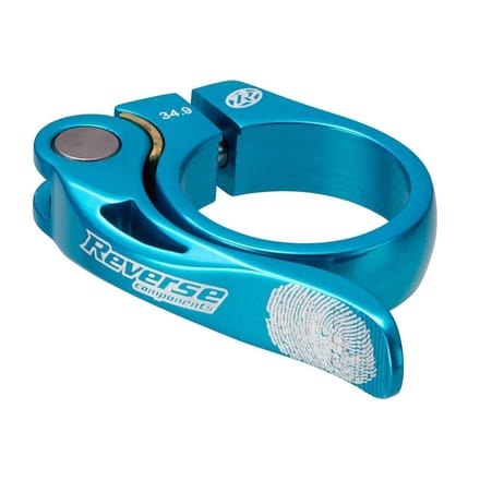 Reverse Saddle Clamp Long Life Sky Blue - UNI