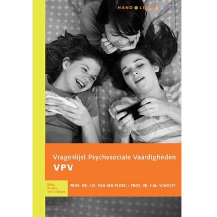Vragenlijst Psychosociale Vaardigheden (Vpv) - Handleiding - E.M. Scholte