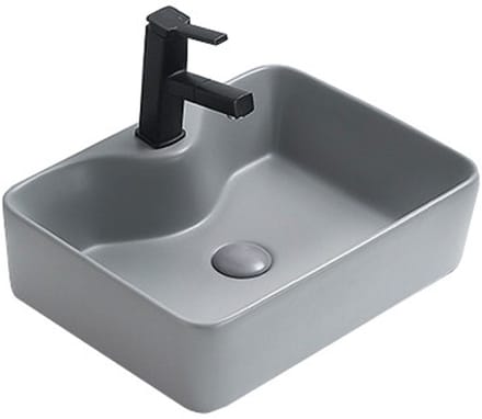 Mexen Eva opbouw wastafel 48 x 37 cm, lichtgrijs mat- 21424961