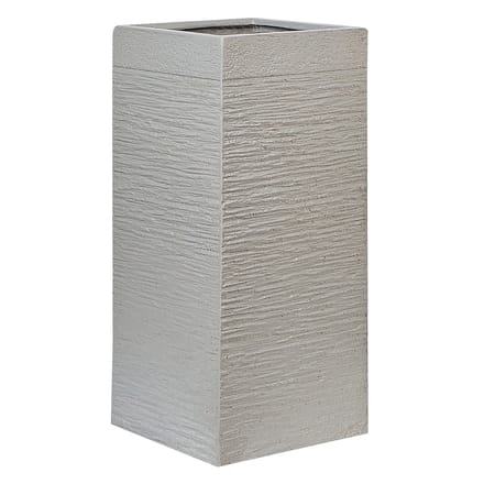DION - Plantenbak - Lichtgrijs - 70 cm - Klei-vezelmengsel
