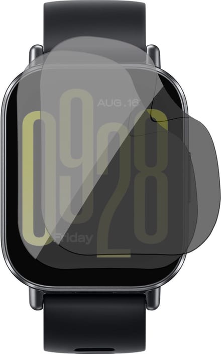 Privacy Screenprotector geschikt voor Xiaomi Watch 5 Active - 2x FlexGuard Screen Protector