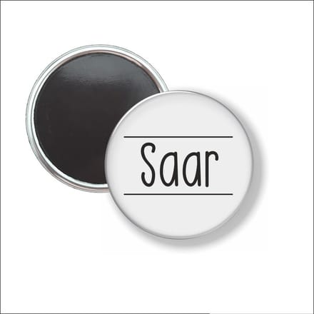 Button Met Magneet 58 MM - Saar - NIET VOOR KLEDING